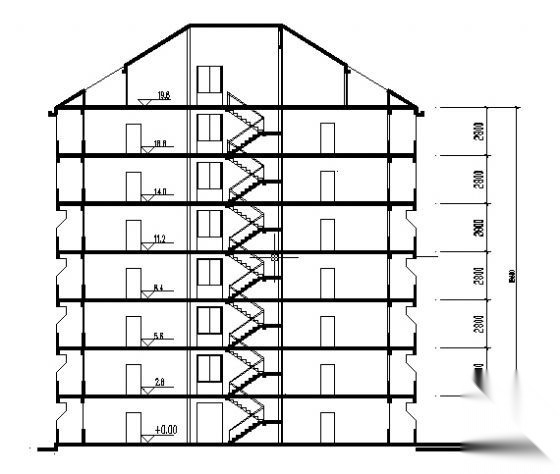 遵义市外环路沙河区修建性规划住宅楼方案图3cad施工图下载【ID:149848111】