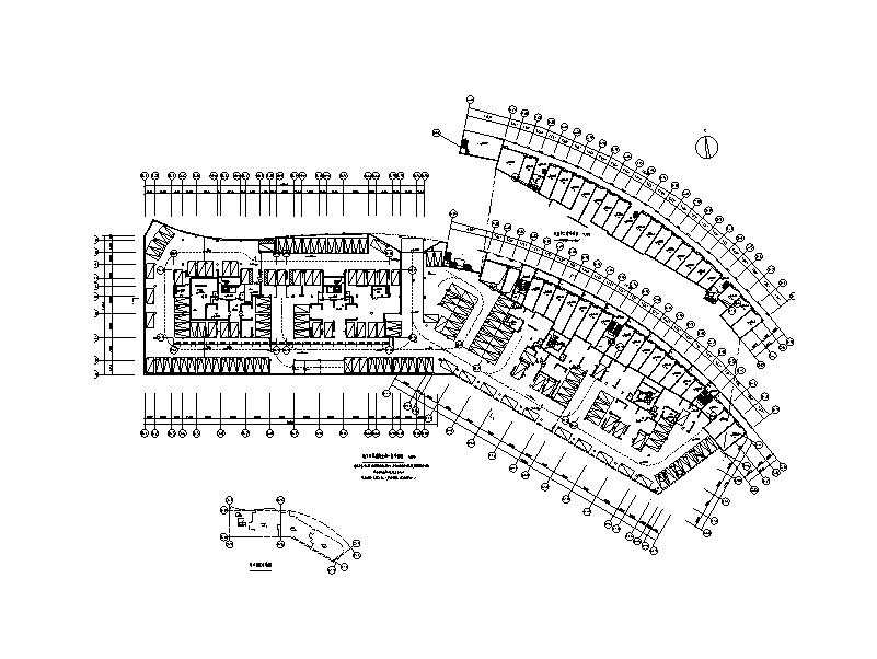 某高层住宅小区建筑施工图施工图下载【ID:165421166】