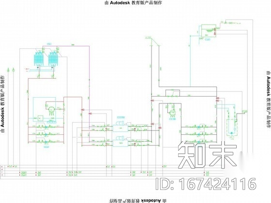 空调自控原理示意图cad施工图下载【ID:167424116】