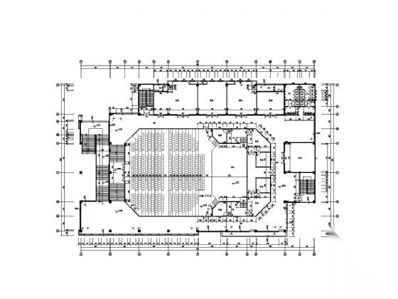 [芜湖]某学院三层食堂综合楼建筑施工图cad施工图下载【ID:165429115】