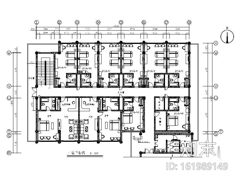 [广东]某四星酒店施工图cad施工图下载【ID:161989149】