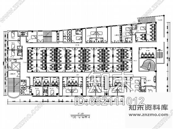 施工图江西某双层足浴城室内装修施工图施工图下载【ID:632111012】