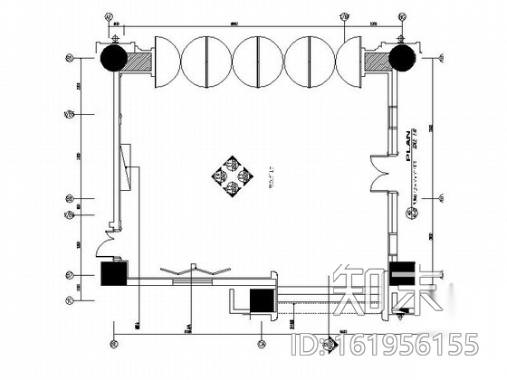 [昆山]五星级商务酒店门厅装修施工图（含效果）cad施工图下载【ID:161956155】