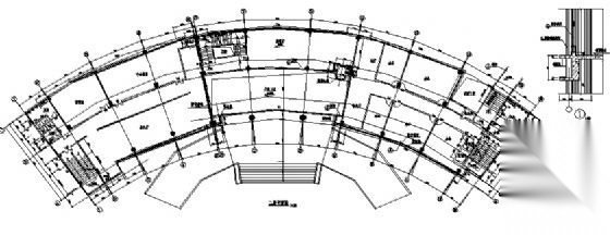 某五层现代办公楼建筑施工图cad施工图下载【ID:151639171】