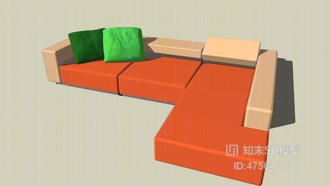 多人沙发SU模型下载【ID:419270000】