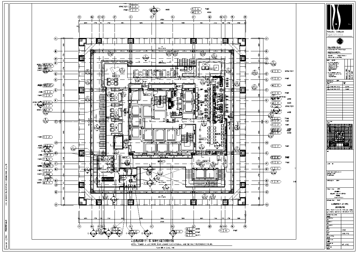 广东某五星酒店施工图纸附实景照片施工图下载【ID:161768139】