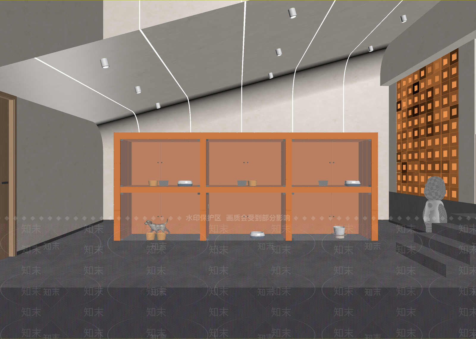 现代其他商业空间3D模型下载【ID:1215171493】