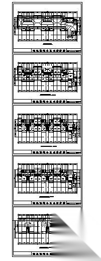 某小区楼群设计方案文本（带户型平面图）施工图下载【ID:166722184】