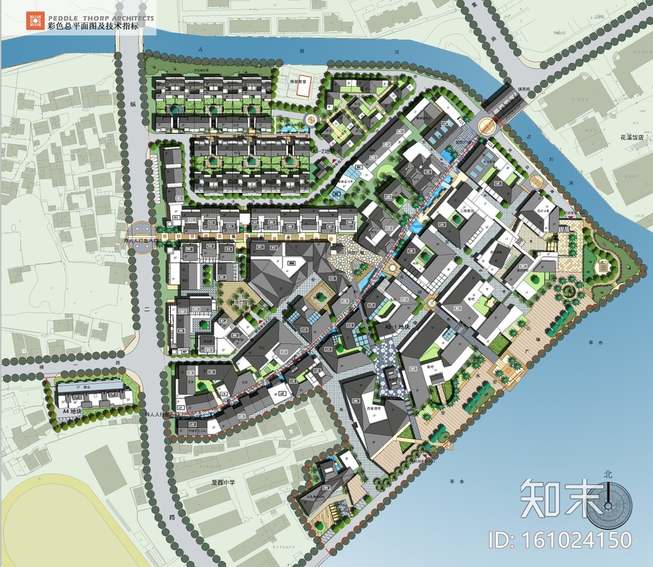 [安徽]黎阳黄山老街景观建筑方案设计文本(cad平面.