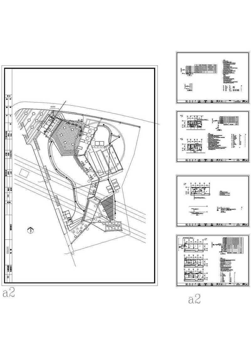 上海公园景观电CAD图纸cad施工图下载【ID:149616157】