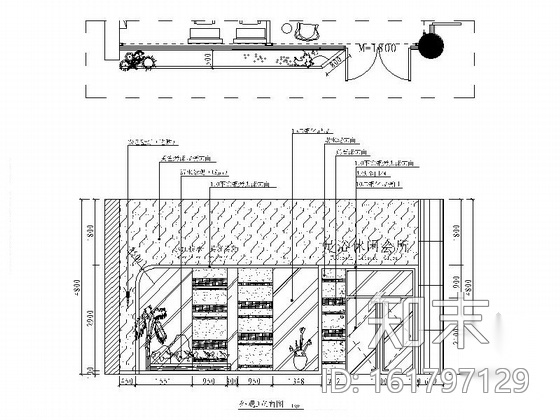 某奢华现代足浴城装修施工图cad施工图下载【ID:161797129】