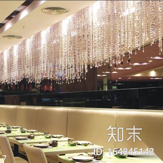 日式概念美食餐厅装修图(含实景)cad施工图下载【ID:164845142】