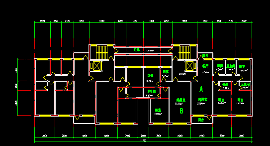 北外滩公寓归档建筑施工图（华东院图纸）cad施工图下载【ID:151638121】