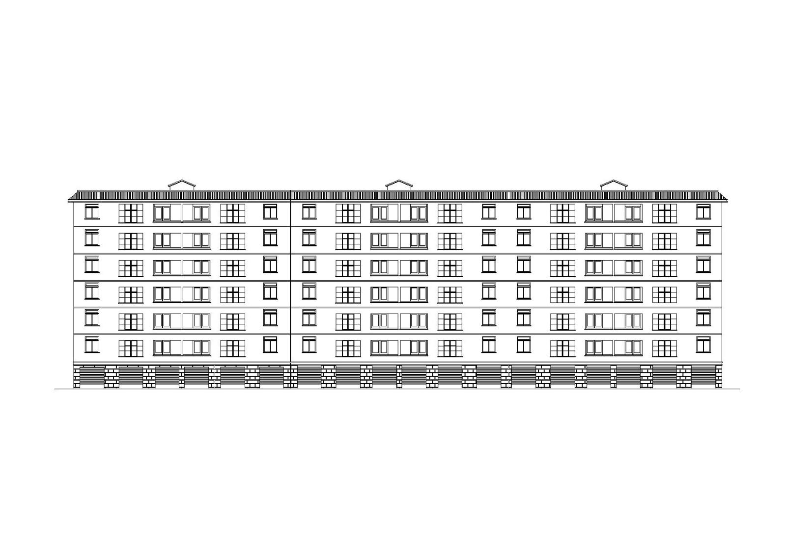 120平错层住宅建筑设计施工图（含效果图）施工图下载【ID:149578190】