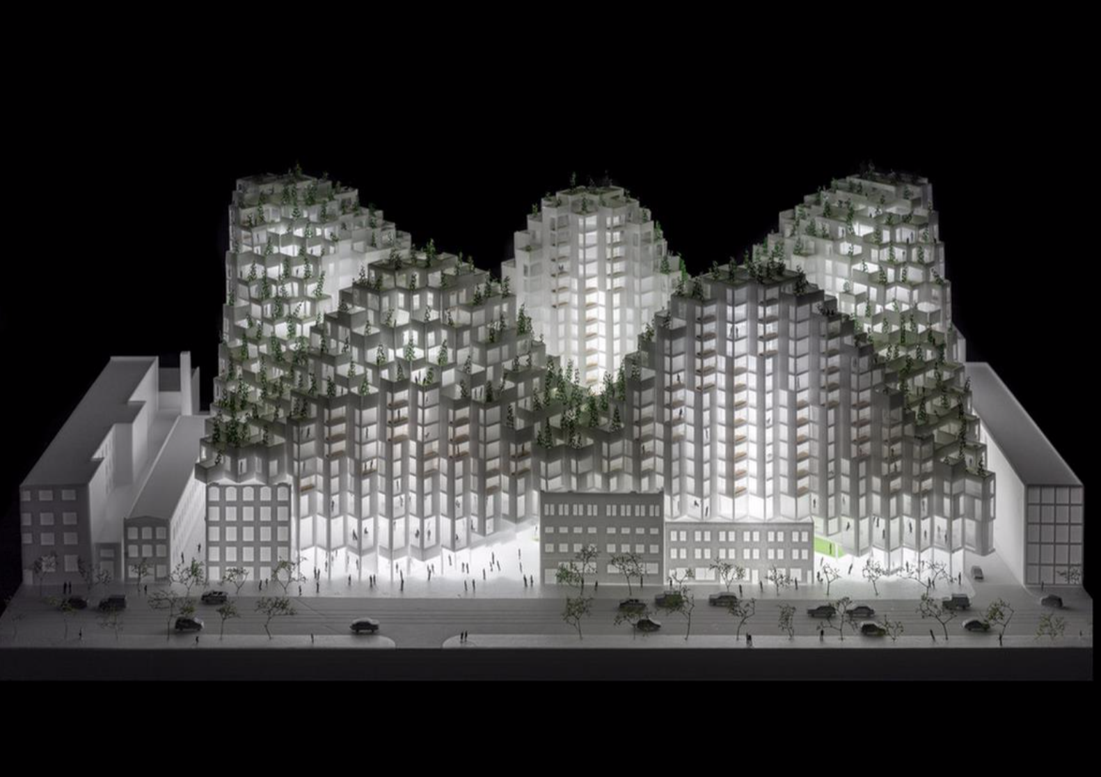 BIG建筑事务所作品集Icad施工图下载【ID:151640188】