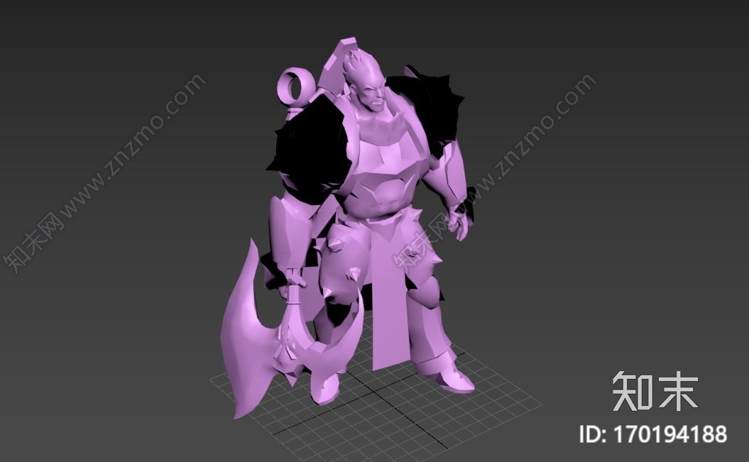 darius__诺克萨斯之手709853d打印模型下载【ID:170194188】