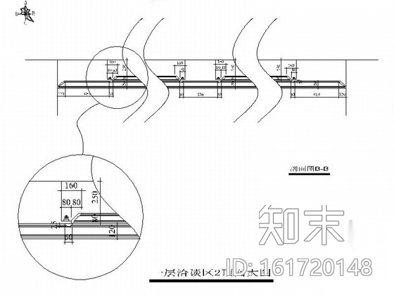 售楼处洽谈室室内装修图cad施工图下载【ID:161720148】