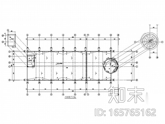 玻璃采光顶施工图cad施工图下载【ID:165765162】