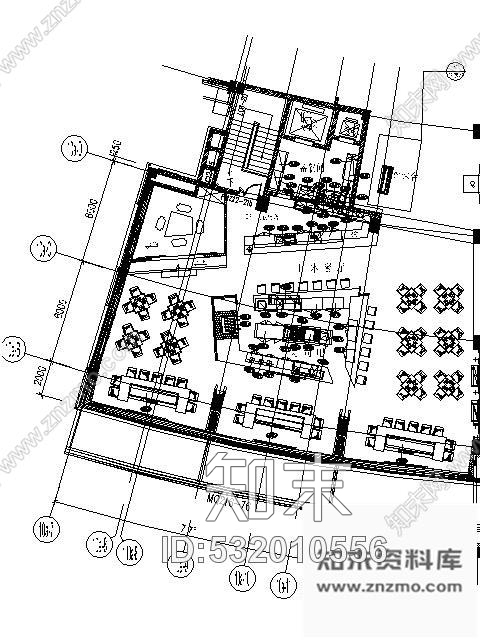 施工图三亚某酒店日本餐厅施工图含效果cad施工图下载【ID:532010556】