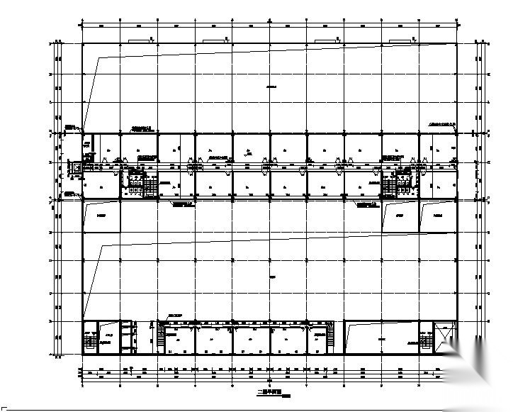 [宁夏]四层框架结构全套高密度4S汽车店建筑施工图施工图下载【ID:151454163】