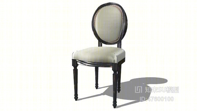 休闲椅SU模型下载【ID:919306460】