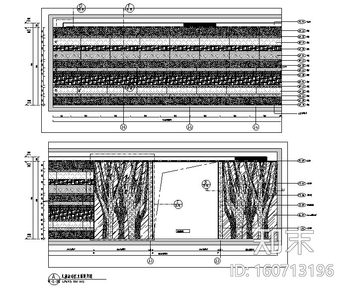 梁志天--大连海洋公园售楼处全套施工图纸cad施工图下载【ID:160713196】