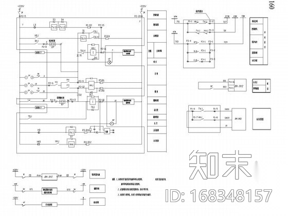 变配电工程高低压完整配电图纸cad施工图下载【ID:168348157】