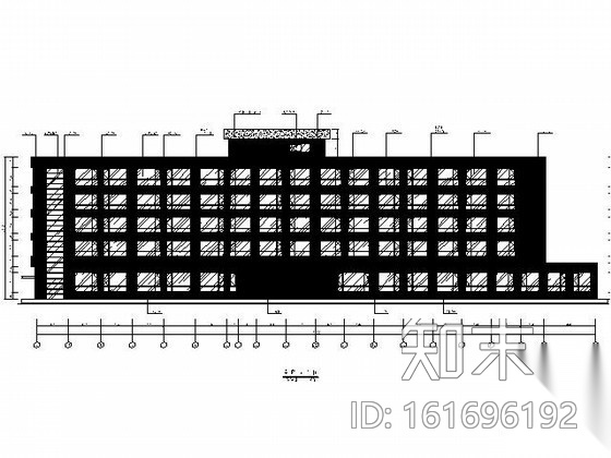 [沈阳]四星园林式宾馆装饰施工图（含效果）cad施工图下载【ID:161696192】