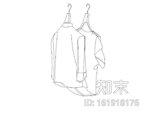鞋帽衣服图块施工图下载【ID:161918176】