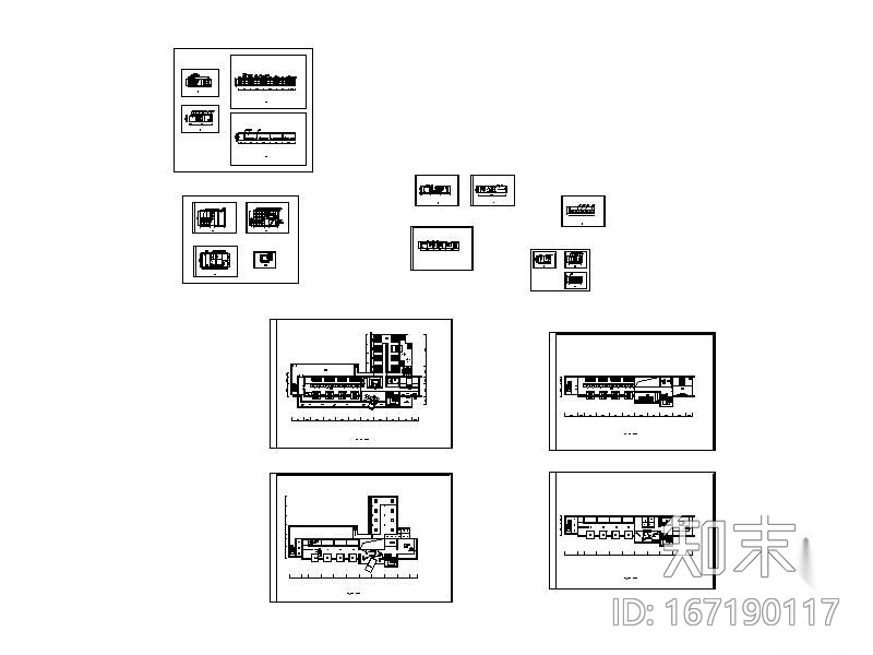 某刻印室装修图(含效果)cad施工图下载【ID:167190117】