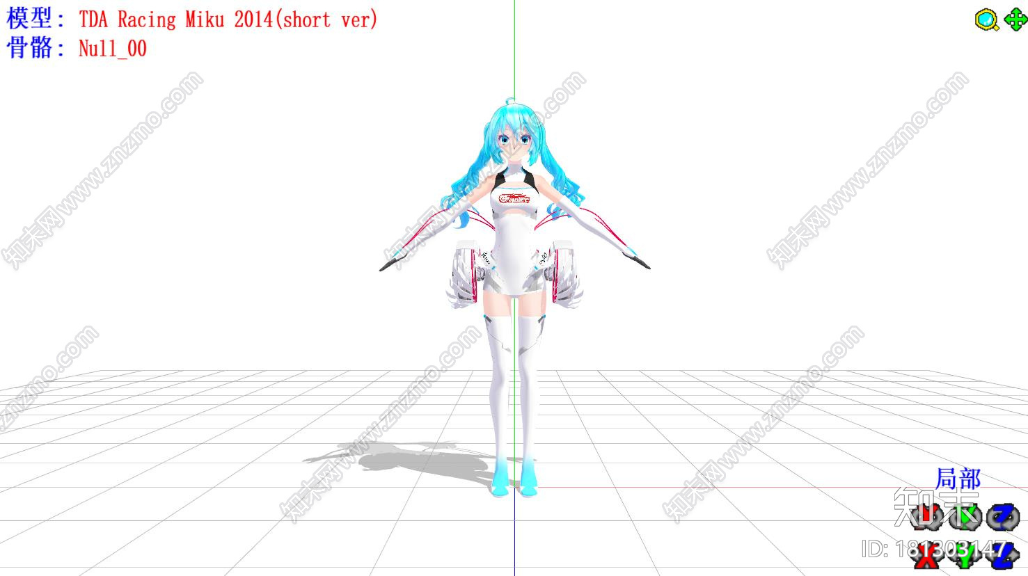 初音未来TDAmmd模型下载【ID:181303147】