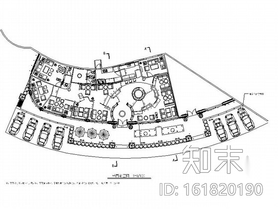[江西]民族特色会所室内设计方案施工图cad施工图下载【ID:161820190】