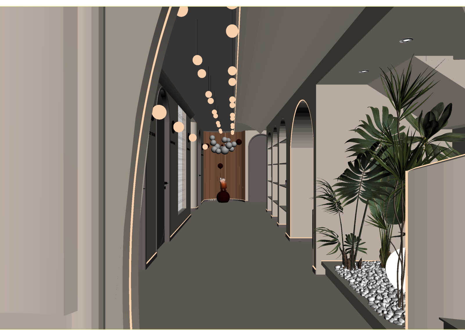 现代走廊3D模型下载【ID:1214788164】