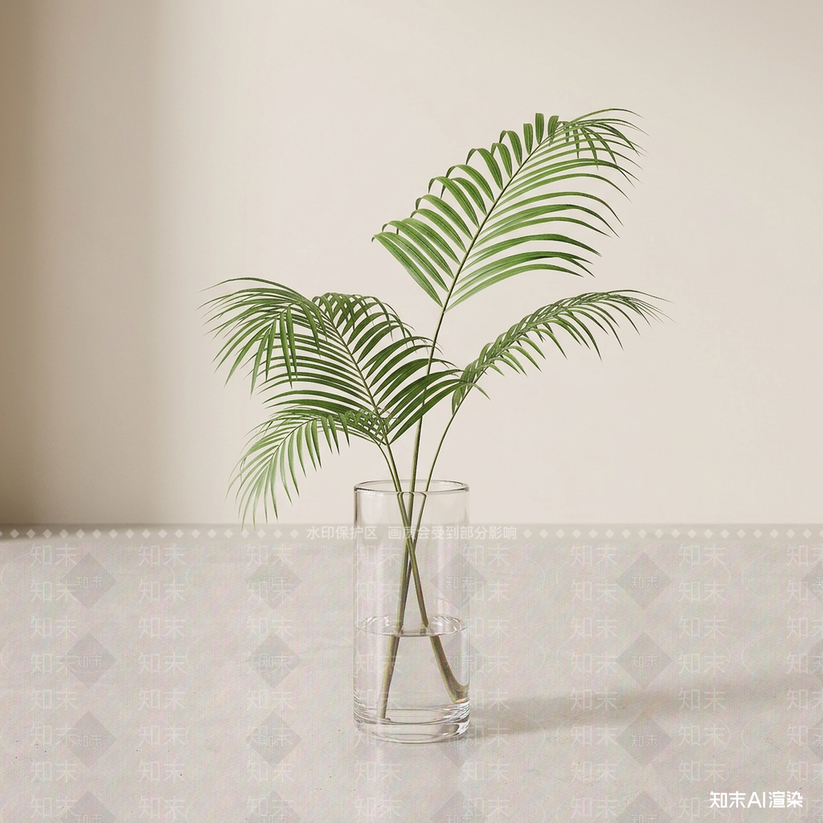 艺术绿植草本植物3D模型下载【ID:1227236903】