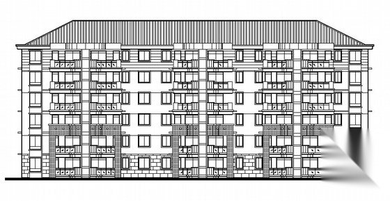 温州某小高层住宅小区单体建筑群施工图cad施工图下载【ID:149844120】