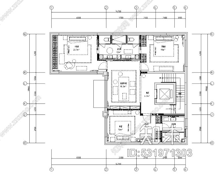 北京鲁能集团优山美地D区40别墅样板间设计施工图附效果图+方案汇报册+物料规范书+机电图纸+设计规范施工图下载【ID:531971303】