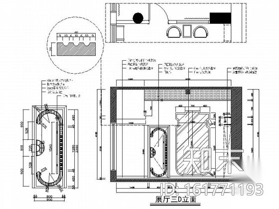 [云南]高端品牌中式风格茶庄装修施工图cad施工图下载【ID:161771193】