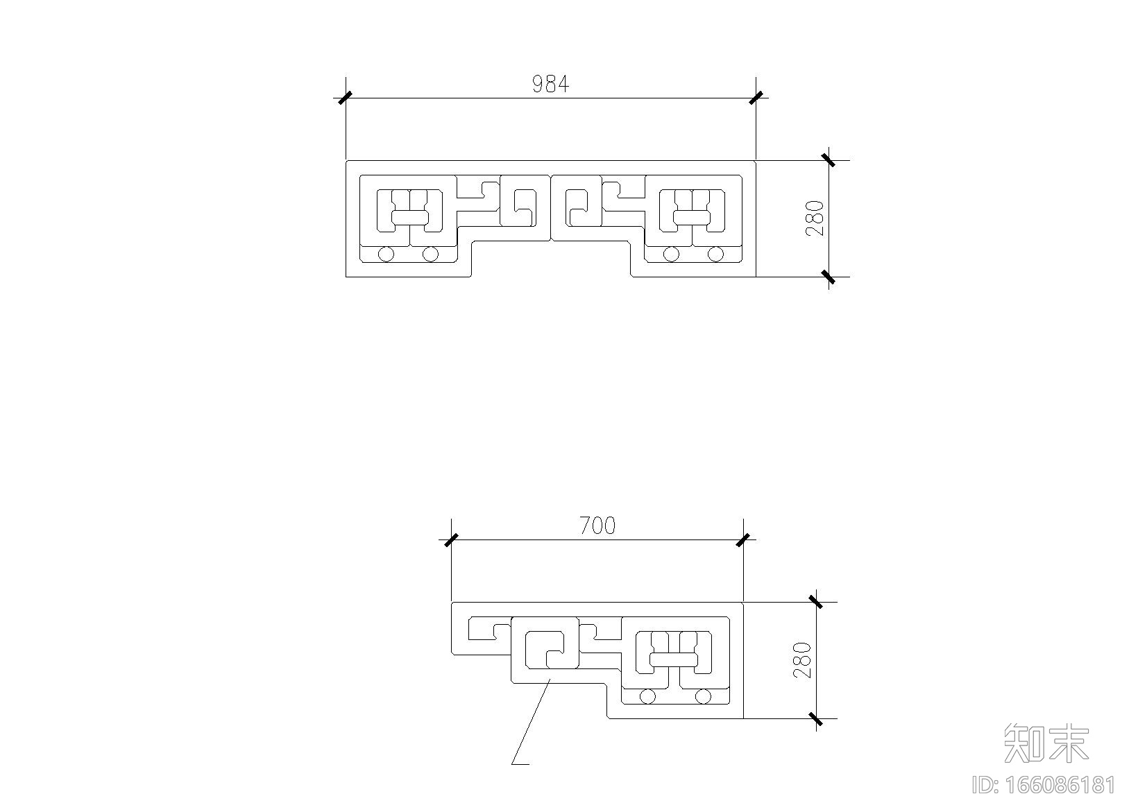 八角四方重檐亭施工图设计_CADcad施工图下载【ID:166086181】