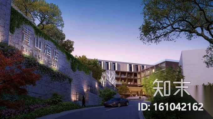 [江苏]旅游度假山庄青山五星级酒店景观方案cad施工图下载【ID:161042162】