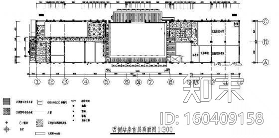 天津地铁一号线施工图（含效果图）cad施工图下载【ID:160409158】