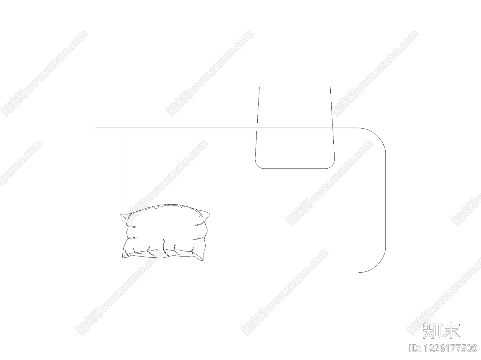 沙发cad施工图下载【ID:1226177509】