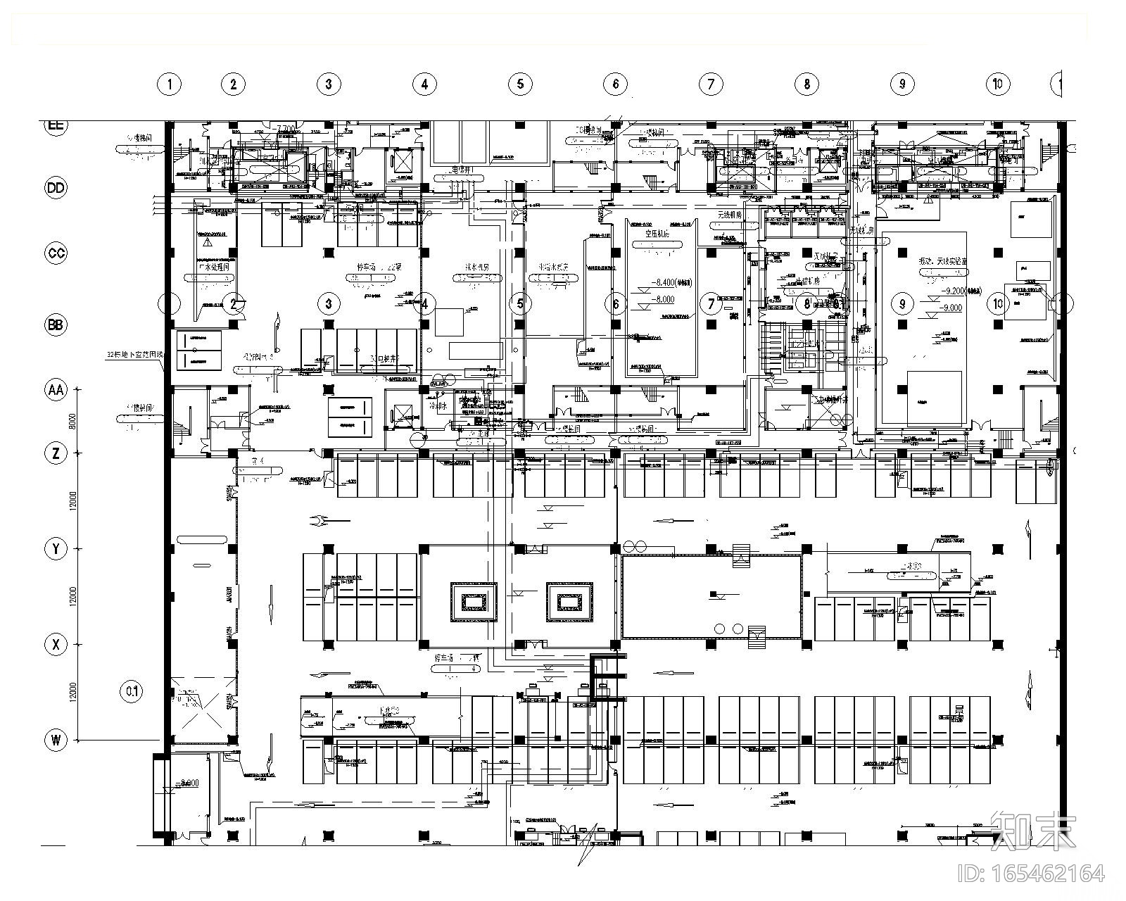 某工厂净化空调施工图施工图下载【ID:165462164】