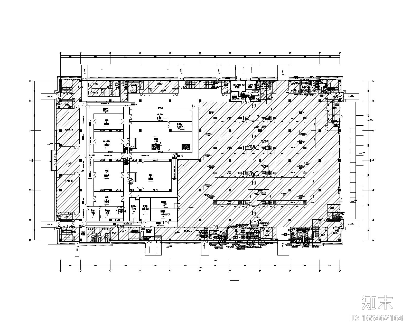 某工厂净化空调施工图施工图下载【ID:165462164】