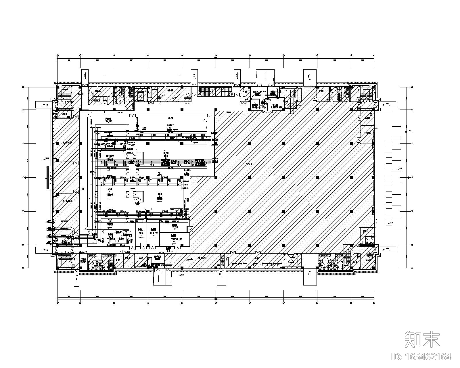 某工厂净化空调施工图施工图下载【ID:165462164】