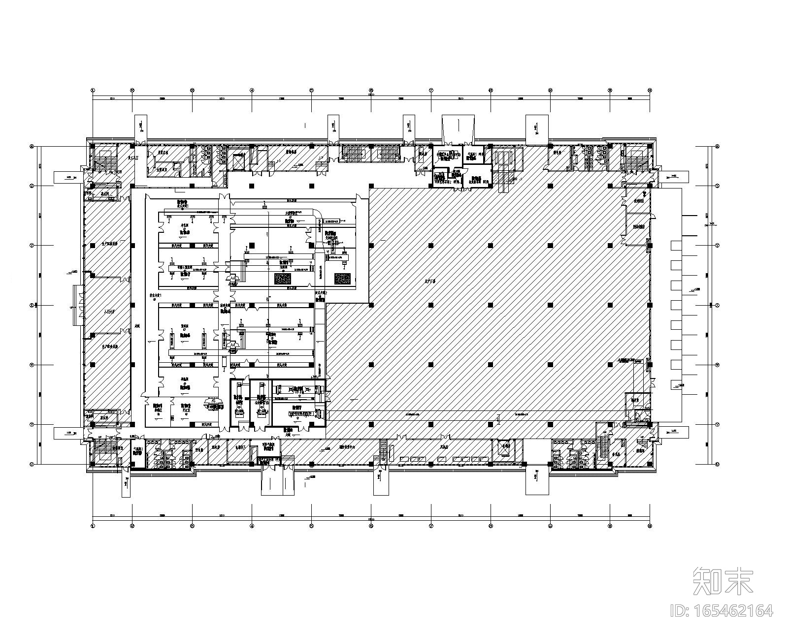 某工厂净化空调施工图施工图下载【ID:165462164】