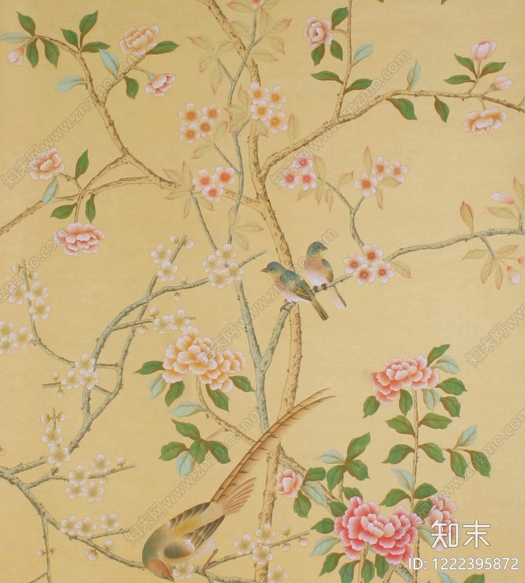 花鸟壁纸高清贴图材质