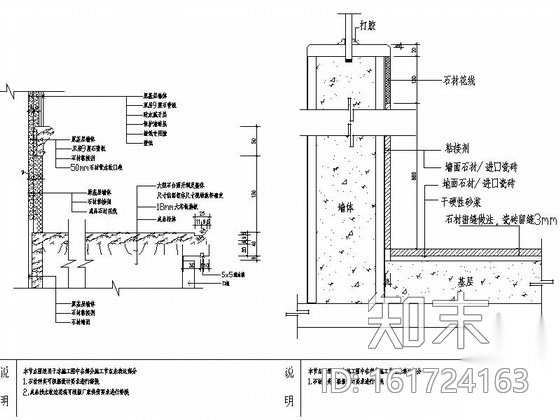 [青岛]简欧风格三居室样板间装修图cad施工图下载【ID:161724163】