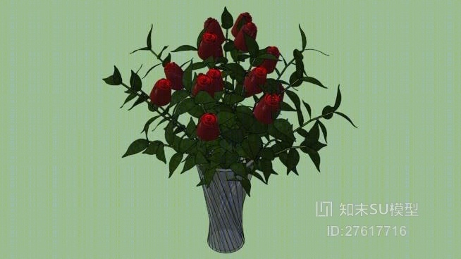 盆栽SU模型下载【ID:119327894】