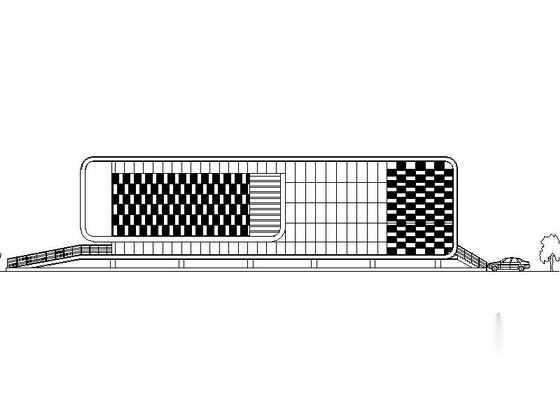 某二层规划展览馆建筑方案图（含效果图）施工图下载【ID:165755148】