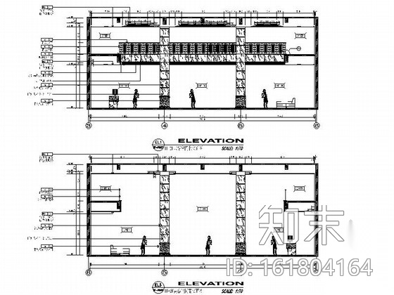 [苏州]国际集团办公楼中式设计室内装修施工图（含效果图...cad施工图下载【ID:161804164】